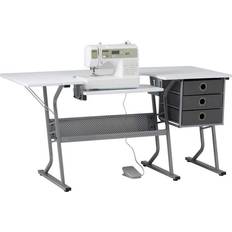 Sewing Machines Sew Ready Sew Ready 13376 Eclipse Ultra Sewing Machine Table In Gray White