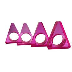 Pink Napkin Rings R16 HOME Neon Napkin Ring