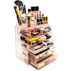 Makeup Storage Sorbus Acrylic Cosmetic Case 4 Large 2