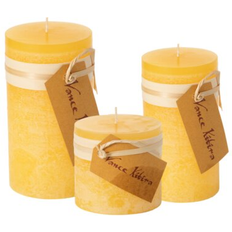 LED Candles Sullivans "Vance Kitira 6"", 4"" Timber Pillar Kit LED Candle