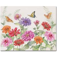 Splash Guards on sale CounterArt Zinnias Butterflies 3mm Heat Tempered the Splash Guard