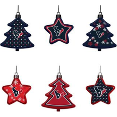 Foco Houston Texans Six-Pack Shatterproof Star Set Juletrepynt