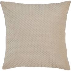 Velvet Complete Decoration Pillows Saro Lifestyle 9036.N18S 18 Poly Filled Pinsonic Complete Decoration Pillows Natural (45.72x45.72cm)