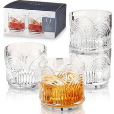 Viski Beau Lowball Set 4 Vintage Drikkeglass