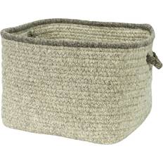 Colonial Mills Natural Style Square Braided Cbblestone Basket