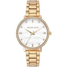Michael Kors MK Pyper Gold-Tone Embossed Logo Watch ONE SIZE