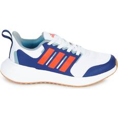 adidas Kid's Fortarun 2.0 Cloudfoam Lace - Cloud White/Solar Red/Victory Blue