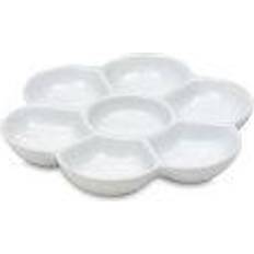 Jack Richeson Porcelain Palette 7 Well Flower Mixing Colouring