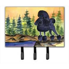 Caroline's Treasures Poodle Leash Holder or Key Hook - Multicolor