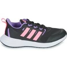 Adidas Kid's Fortarun 2.0 Cloudfoam Lace - Core Black/Beam Pink/Violet Fusion