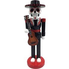 Santa's Workshop 13" Day of the Dead Nutcracker Pyntefigur