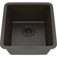 Composite kitchen sink Lexicon Platinum 1618 Quartz Composite Single Bowl Kitchen Sink