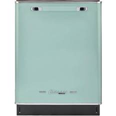 Dishwashers Appliances Classic Retro Summer Mint Top Control Tub Rack Green