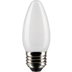 Light Bulbs Satco 3 Watt B11 LED Frost Medium base 90 CRI 2700K 120 Volt