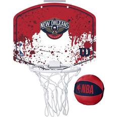 Wilson Mini Panier NBA New Orleans Pelicans Rouge