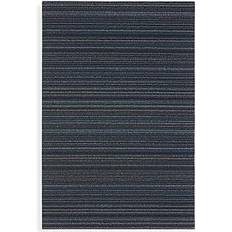 Chilewich Stripe Shag Floor Mat Blue, White