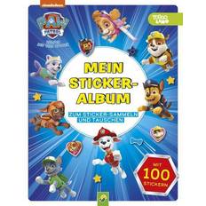 Paw Patrol Klistermærker Paw Patrol Paw Patrol Mein Stickeralbum 100 Stickern