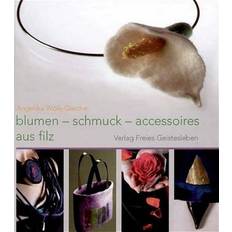 Stylingspielzeuge Blumen-schmuck-accessoires aus filz