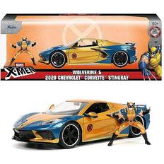 Spielzeuge Jada Marvel X-Men Wolverin Chevy Corvette