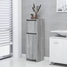 vidaXL Grey Sonoma Bathroom Cabinet 30 x 30 x 95 cm