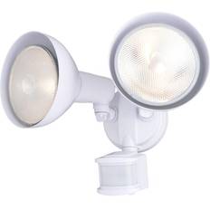 Motion security light Vaxcel Lighting Outdoor Security White Wall Light