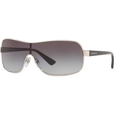 Sunglass Hut Collection 0HU1008 SHINY SILVER/GREY