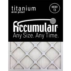 25 x 25 x 1 air filter Accumulair Titanium 25x25x1 Allergen Reduction Air Filters 4 Pack