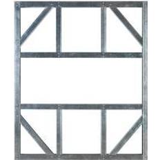 Abstellräume & Schuppen Vitavia Fundamentbodenrahmen 6x5 Dream + Lean To (Gebäudefläche )