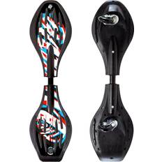 Skateboards Street Surfing Waveboard Black Glitch