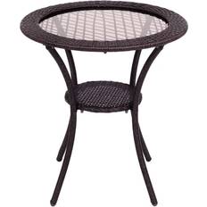 Outdoor Coffee Tables Costway Round