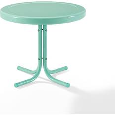 Garden Table Crosley Retro Metal Aqua