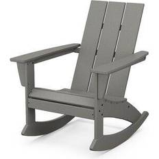 Outdoor Rocking Chairs Polywood Modern Adirondack Rocking