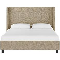 Low profile wood bed frame Tilly Low Profile