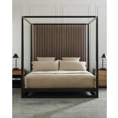 Beds & Mattresses Pinstripe Queen Bed DARK CHOCOLATE