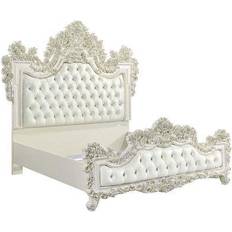 Bed Frames Acme Furniture Adara Diamond Tufted Eastern King Bed