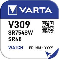 Varta Pila de botón sr48 v309 73mah blíster 1 unid ø7.9x5.4mm