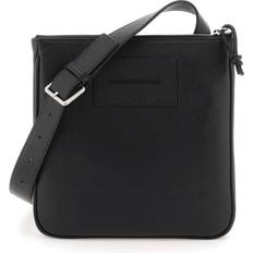Emporio Armani Læder Crossbody Bag - Black