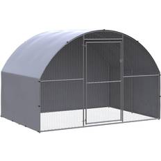 vidaXL Poulailler d'extérieur 3 x 2 x 2 m Acier Galvanisé Cage Poulets Volière