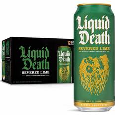 Sparkling water Liquid Death Sparkling Mountain Water Severed Lime