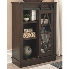 Ashley Brown Cabinets Ashley Signature Trout Brook Storage Cabinet