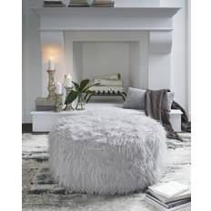 Ashley Gray Pouffes Ashley Signature Galice Oversized Pouffe