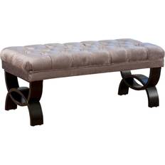 Settee Benches Christopher Knight Home Scarlette Tufted Velvet Settee Bench