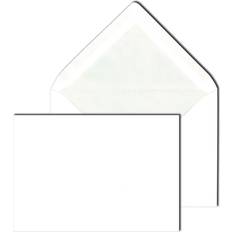 MAILmedia Konvolut Silkefor C6 Hvid Vådlim Spids Flap 80 g/m²