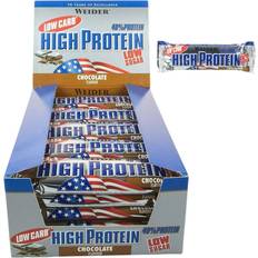 Weider 40% Lav Carb Høj Protein Bar 24 x 50g