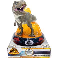 Dinosauri Lucine notturne Kids licensing Lampada Da Comodino Led 3D Jurassic World T Rex Lucina notturna