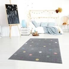 Livone Kinderteppich Happy Rugs Wheel silbergrau/multi