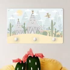 Appendiabiti Porte-manteau Enfant Tipi Avec Cactus