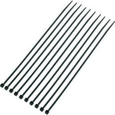 Black Cable Ties TRU Components 1592869 TC-CV200MKBK203 Cable tie 200 mm 2.50 mm Black UV-proof 1000 pcs