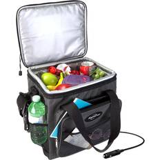 Camping & Outdoor Koolatron 14 Quart Portable Soft Sided 12V Cooler Bag Black