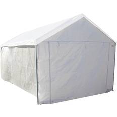 Caravan Canopy Domain Car Port Tent Sidewalls w/ Straps White Sidewalls Only